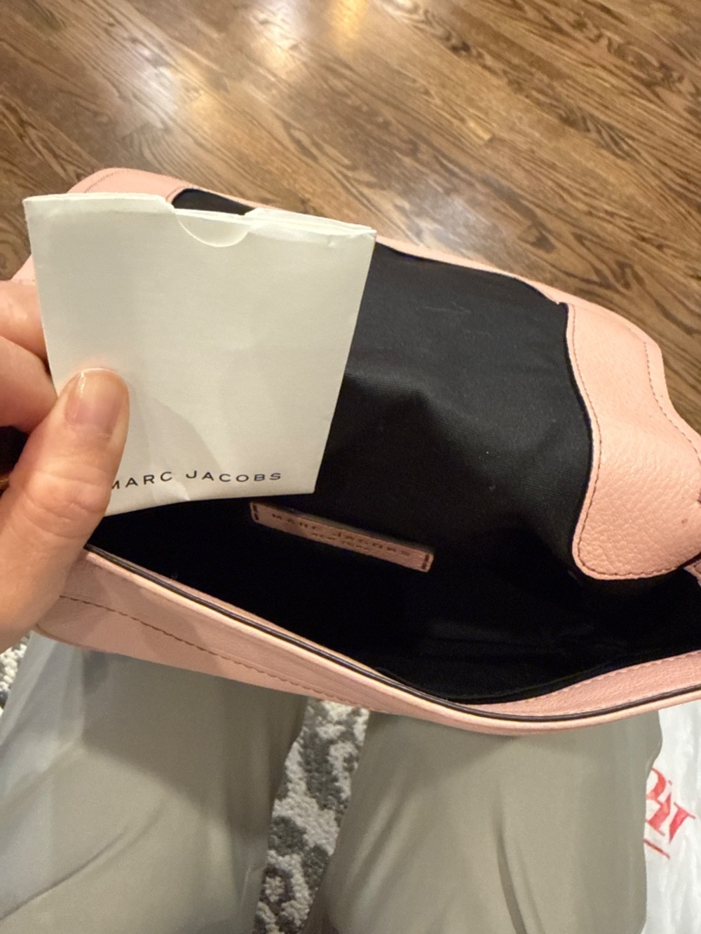 Marc Jacobs baby pink leather convertible crossbody bag - Picture 4 of 7